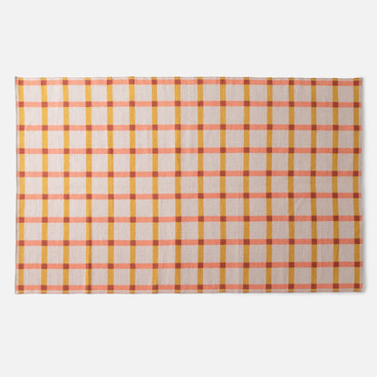 Plaid Wool Rug