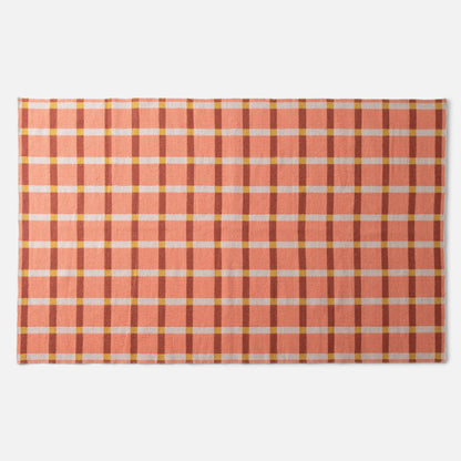 Plaid Wool Rug