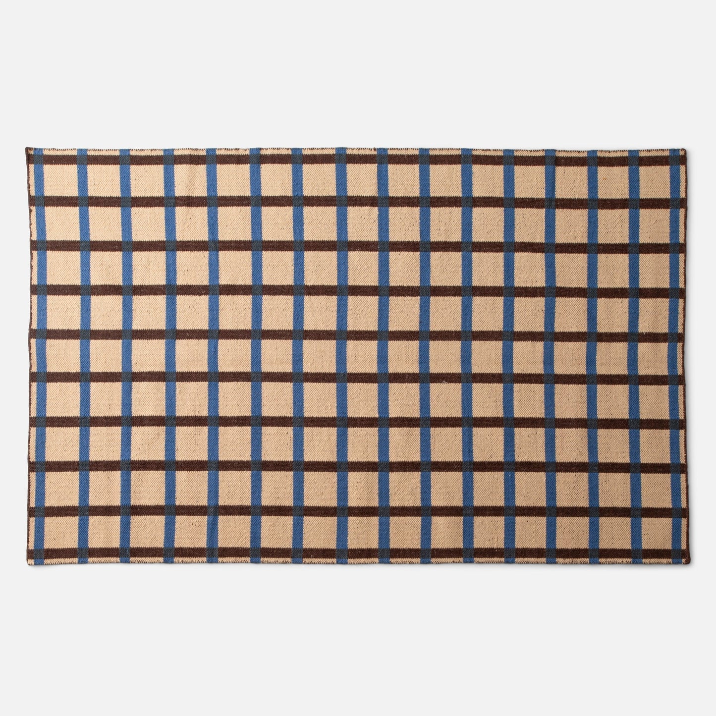Plaid Wool Rug