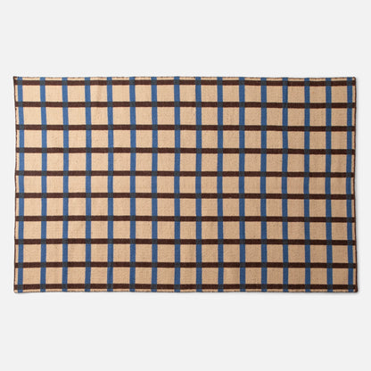 Plaid Wool Rug
