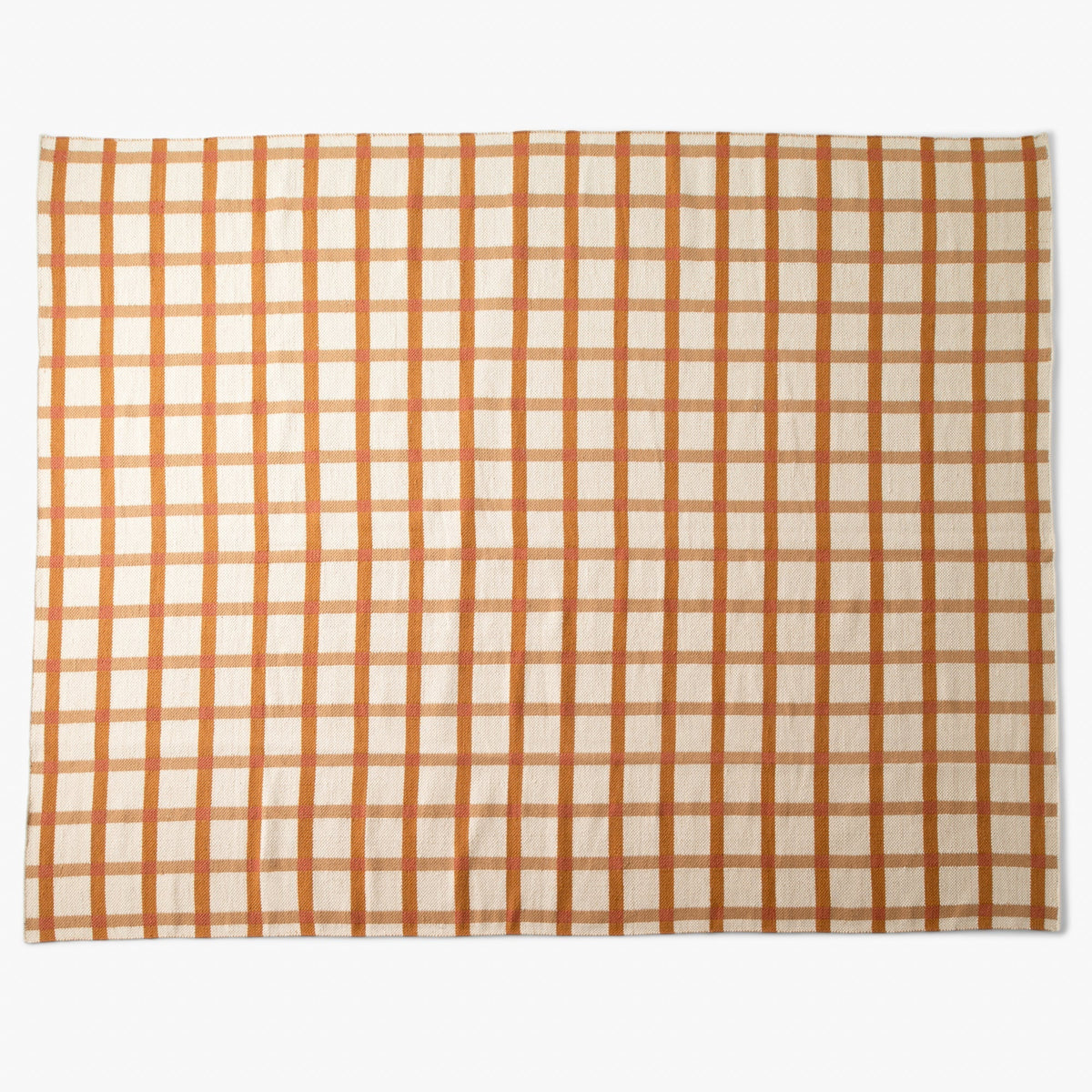 Plaid Wool Rug