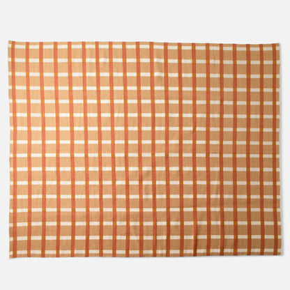 Plaid Wool Rug