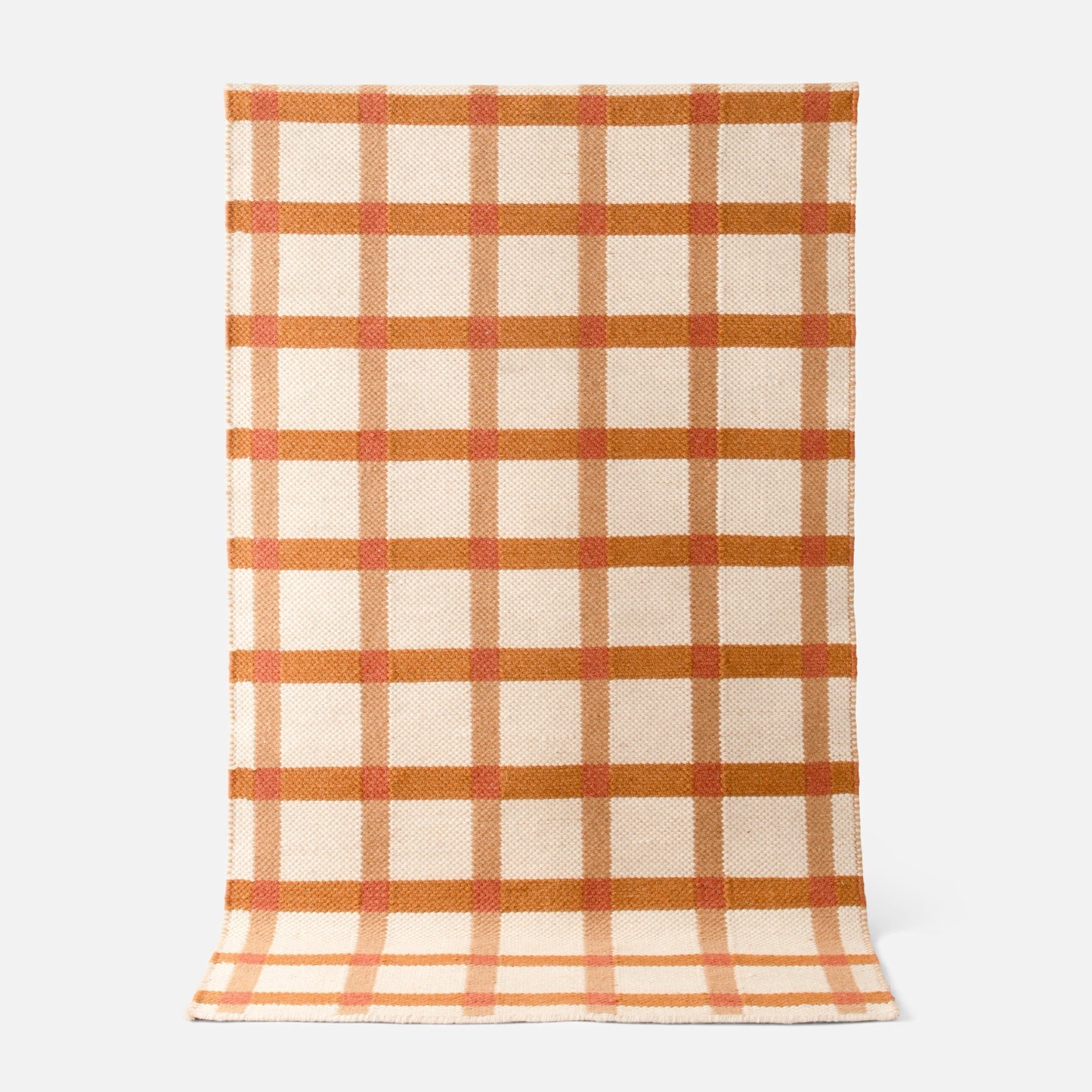 Plaid Wool Rug