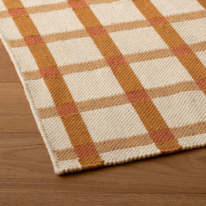 Plaid Wool Rug