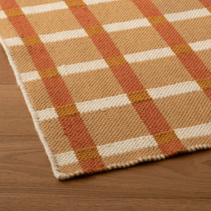Plaid Wool Rug