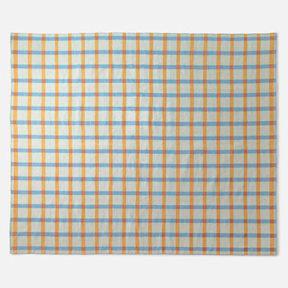 Plaid Wool Rug