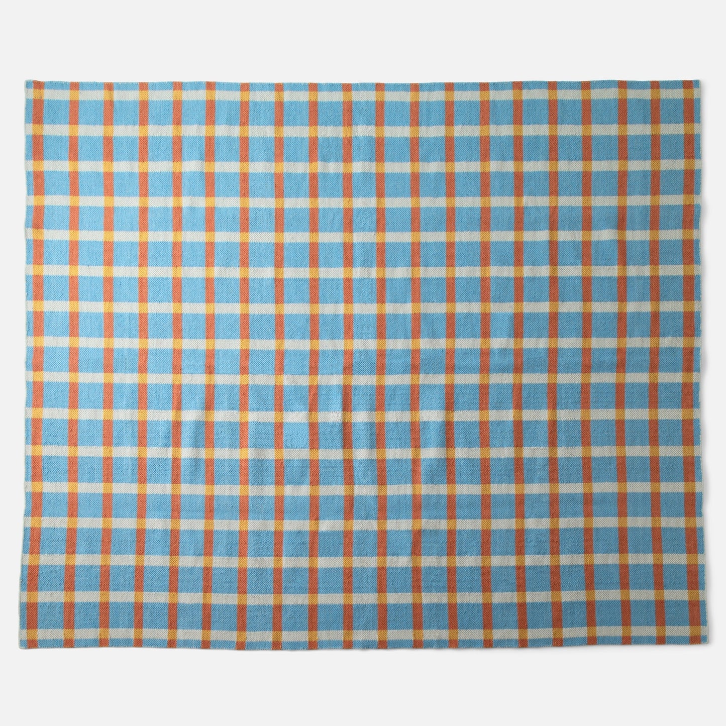 Plaid Wool Rug