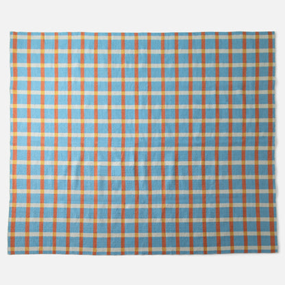 Plaid Wool Rug