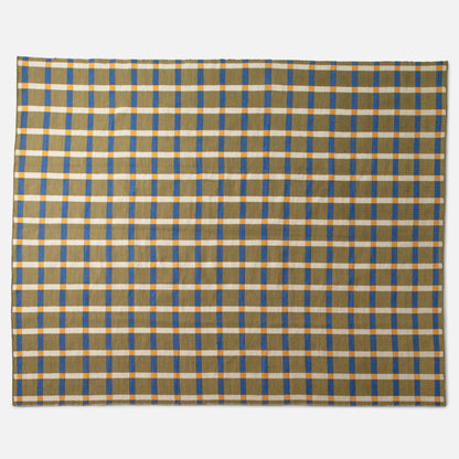 Plaid Wool Rug