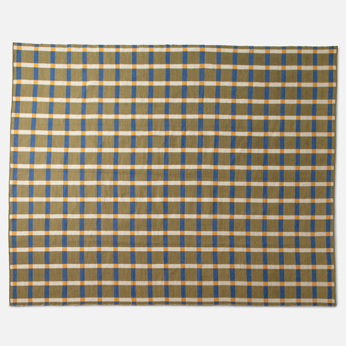 Plaid Wool Rug