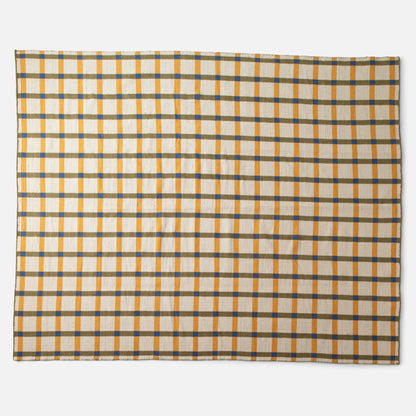 Plaid Wool Rug