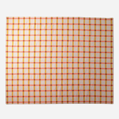 Plaid Wool Rug