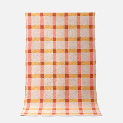 Plaid Wool Rug