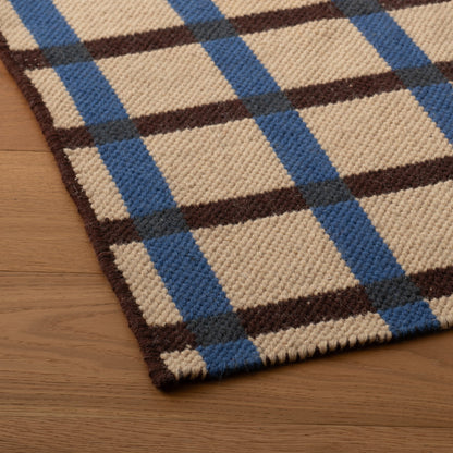 Plaid Wool Rug