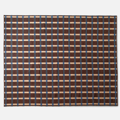 Plaid Wool Rug