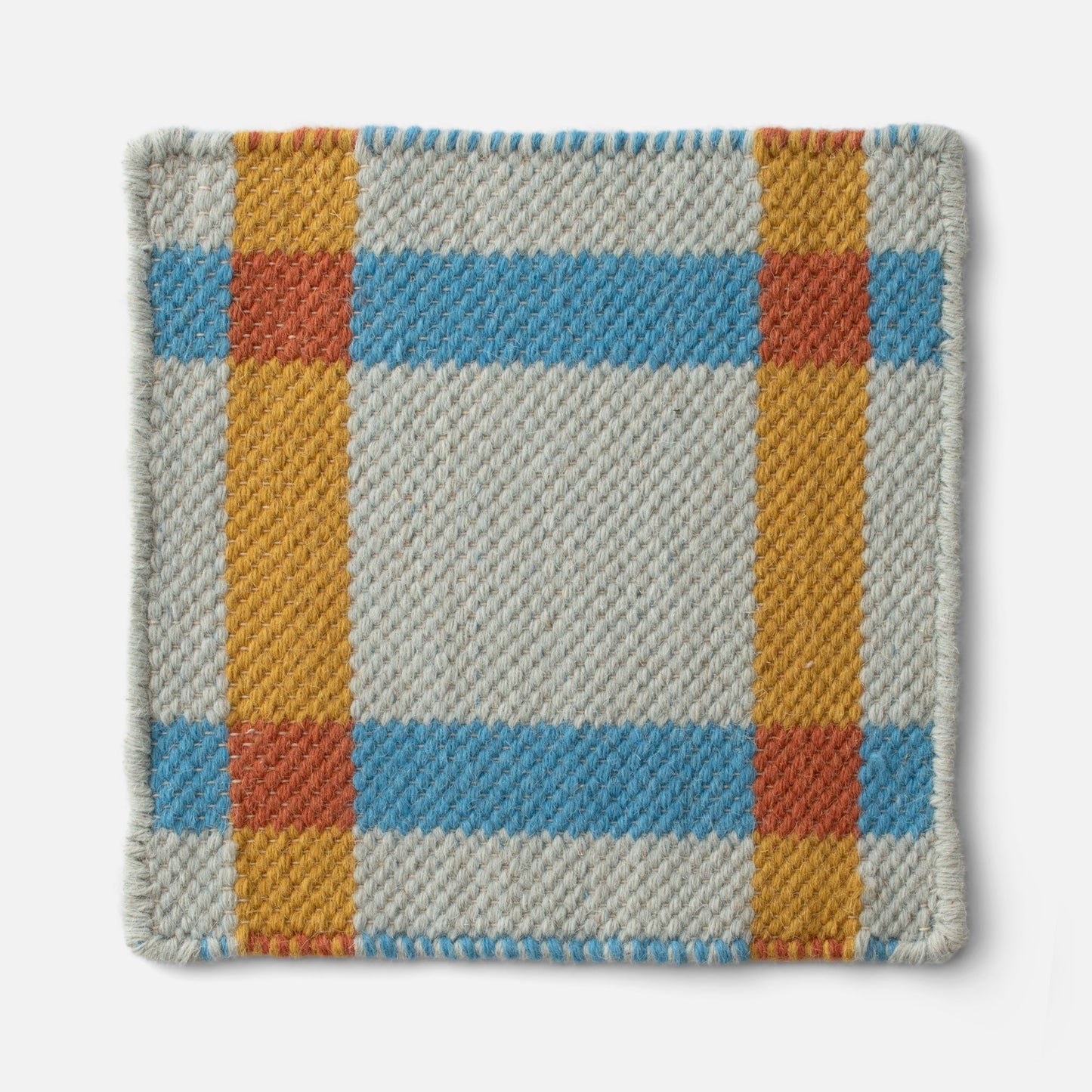 Plaid Wool Rug Swatch