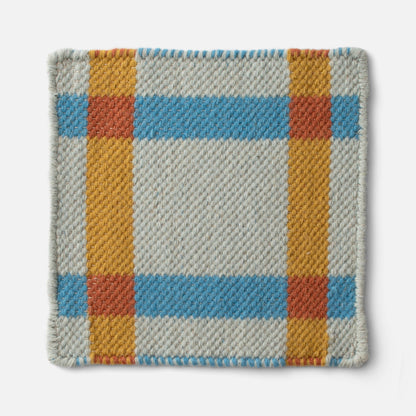 Plaid Wool Rug Swatch