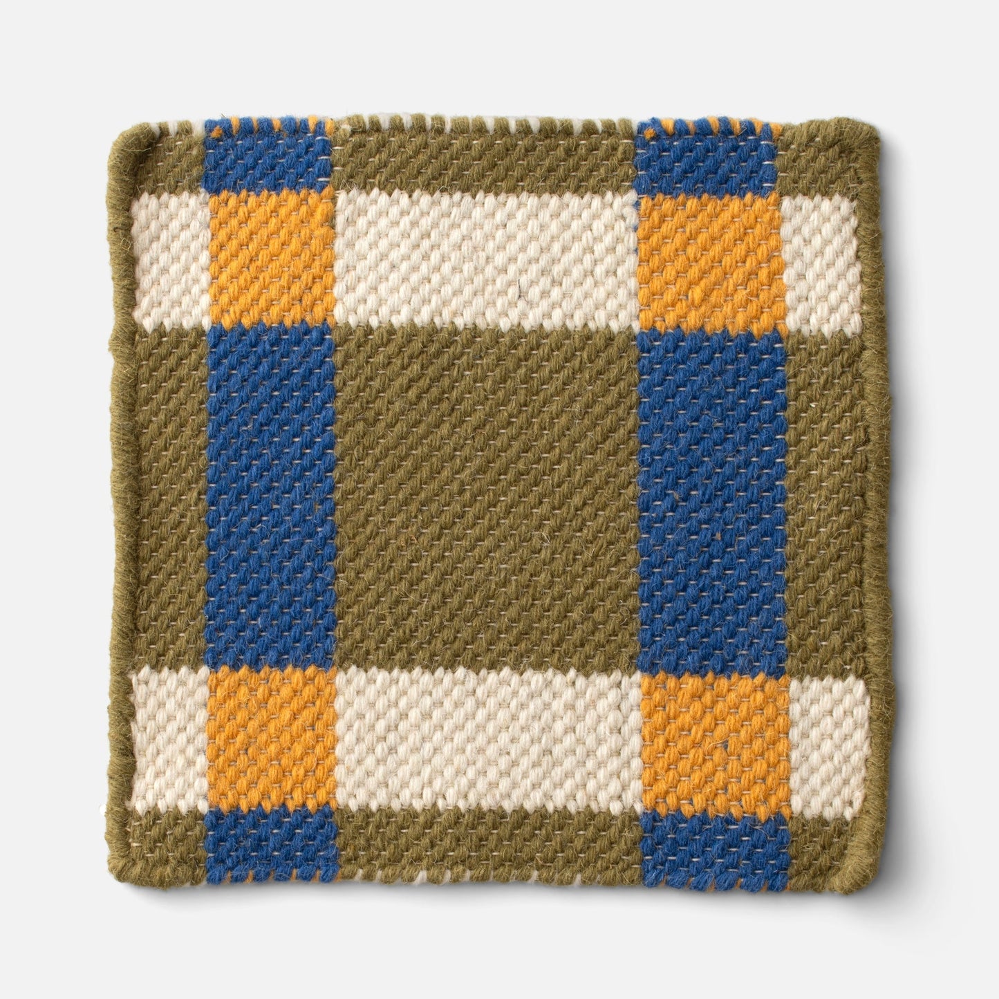 Plaid Wool Rug Swatch