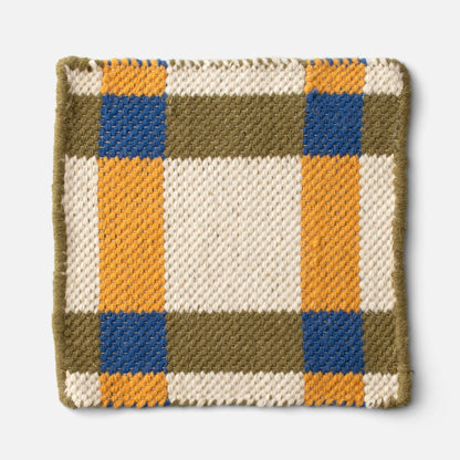 Plaid Wool Rug Swatch