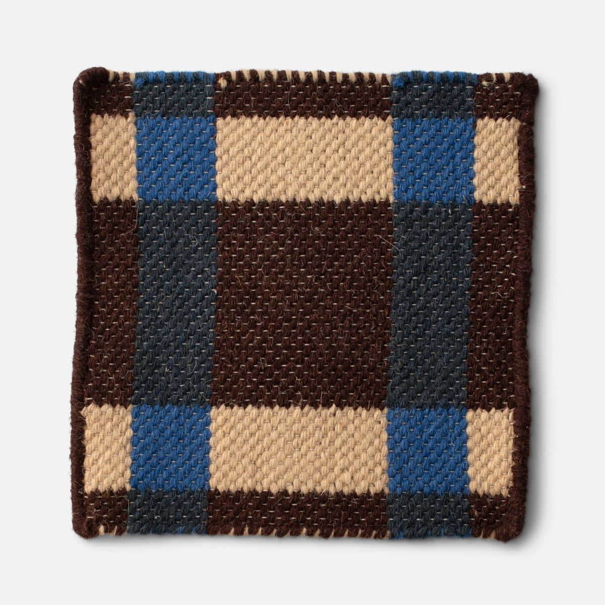 Plaid Wool Rug Swatch
