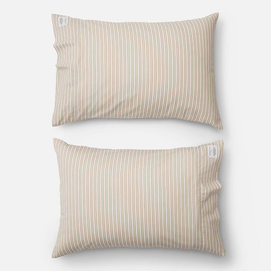 Oxford Striped Pillowcases