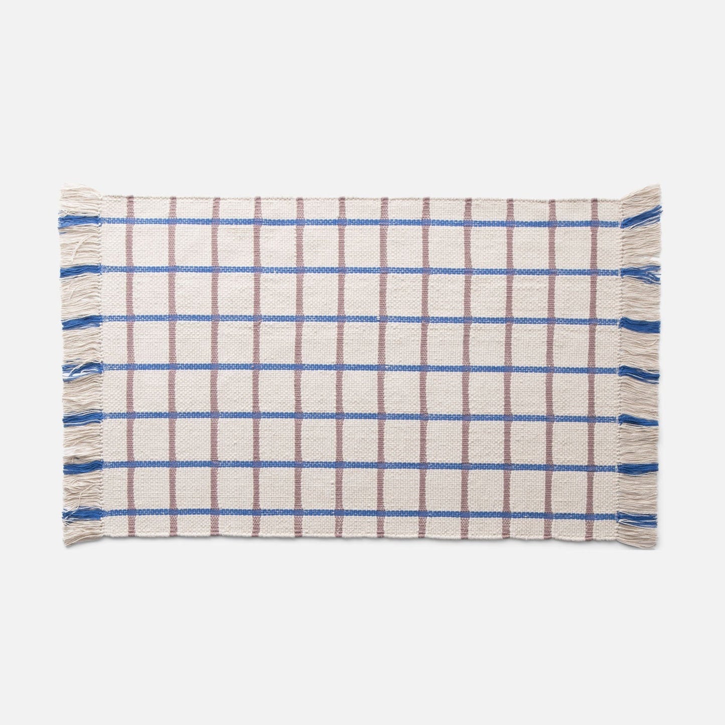 Grid Cotton Rug