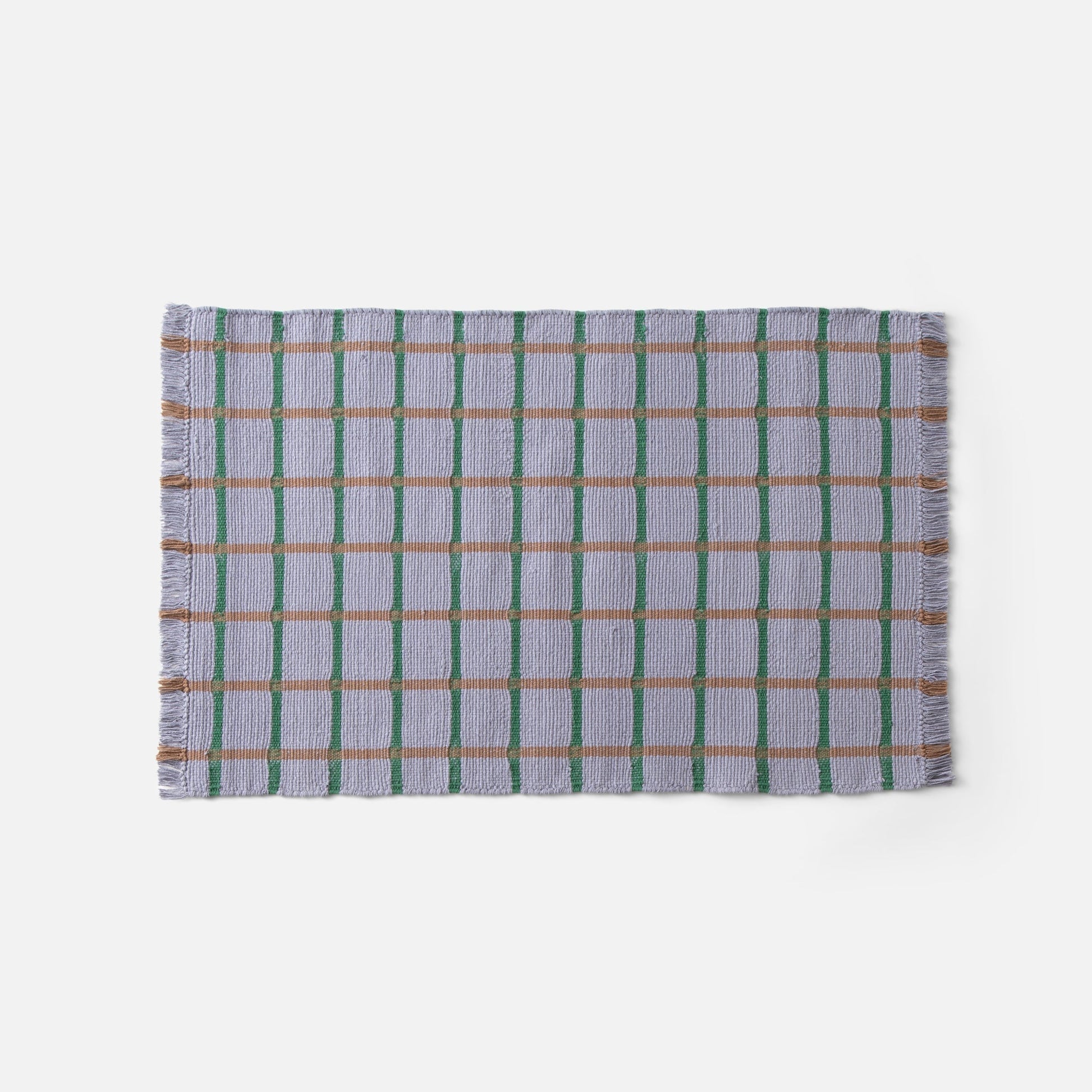 Grid Cotton Rug