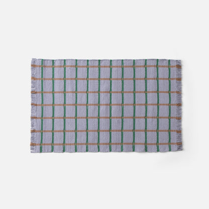 Grid Cotton Rug
