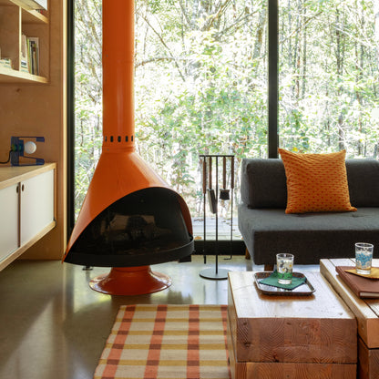 Plaid Wool Rug