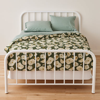 Gingham Percale Sheet Set