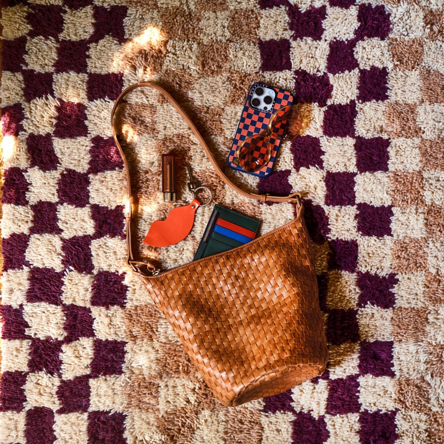 Schoolhouse x Clare V.® Felix Shag Wool Rug