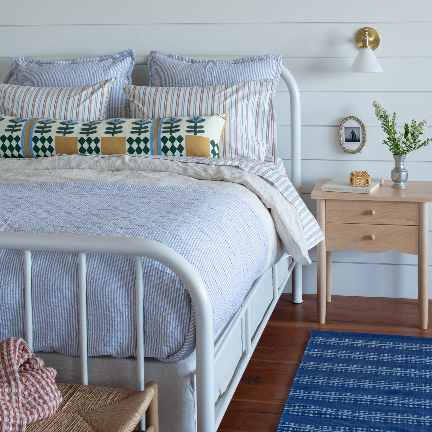 Fresh Stripe Percale Pillow Case, Set of 2