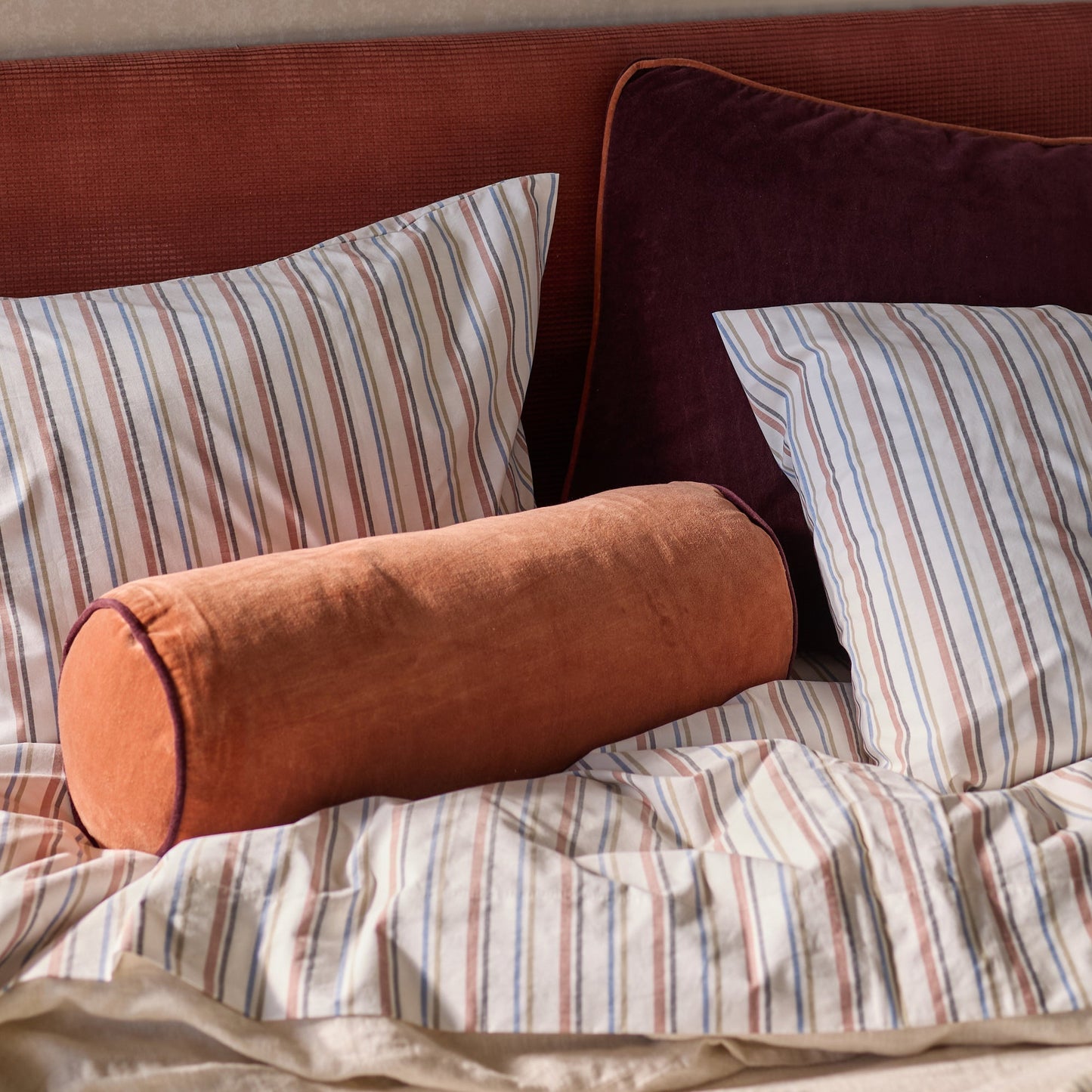 Fresh Stripe Percale Pillow Case, Set of 2
