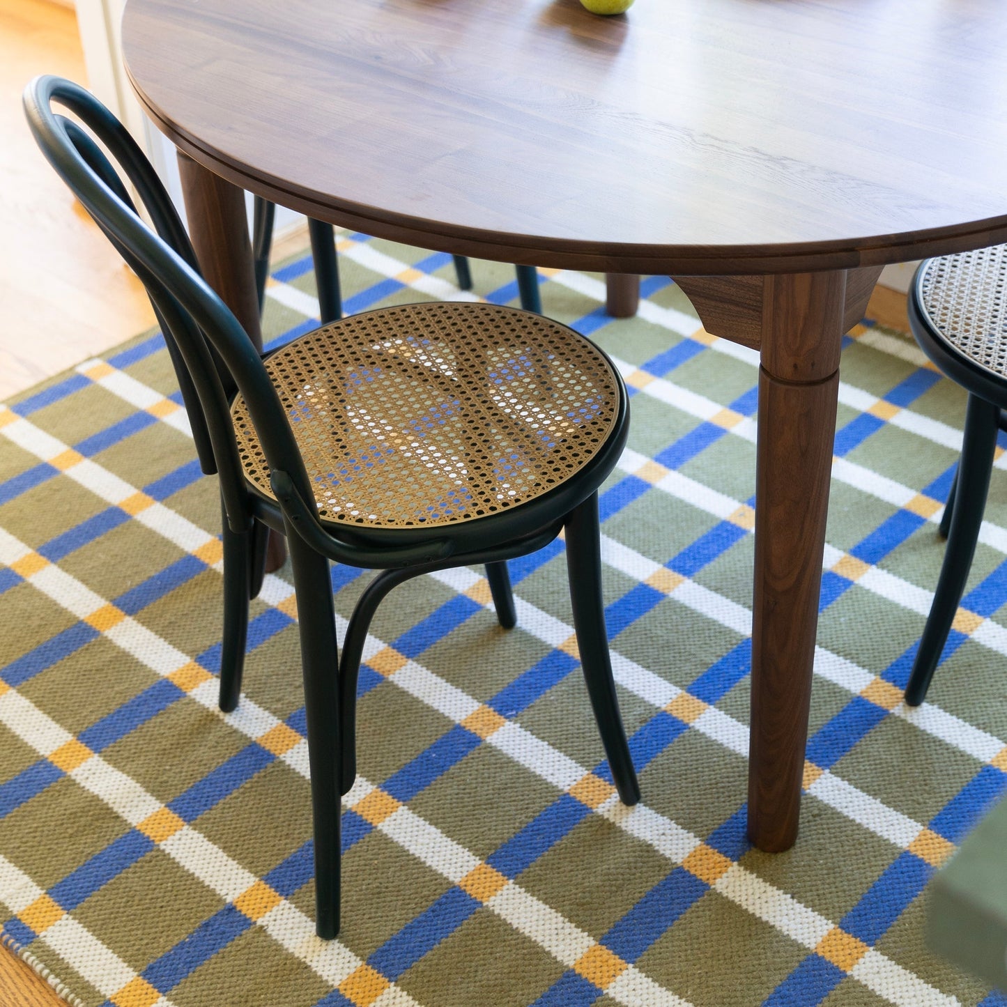 Plaid Wool Rug