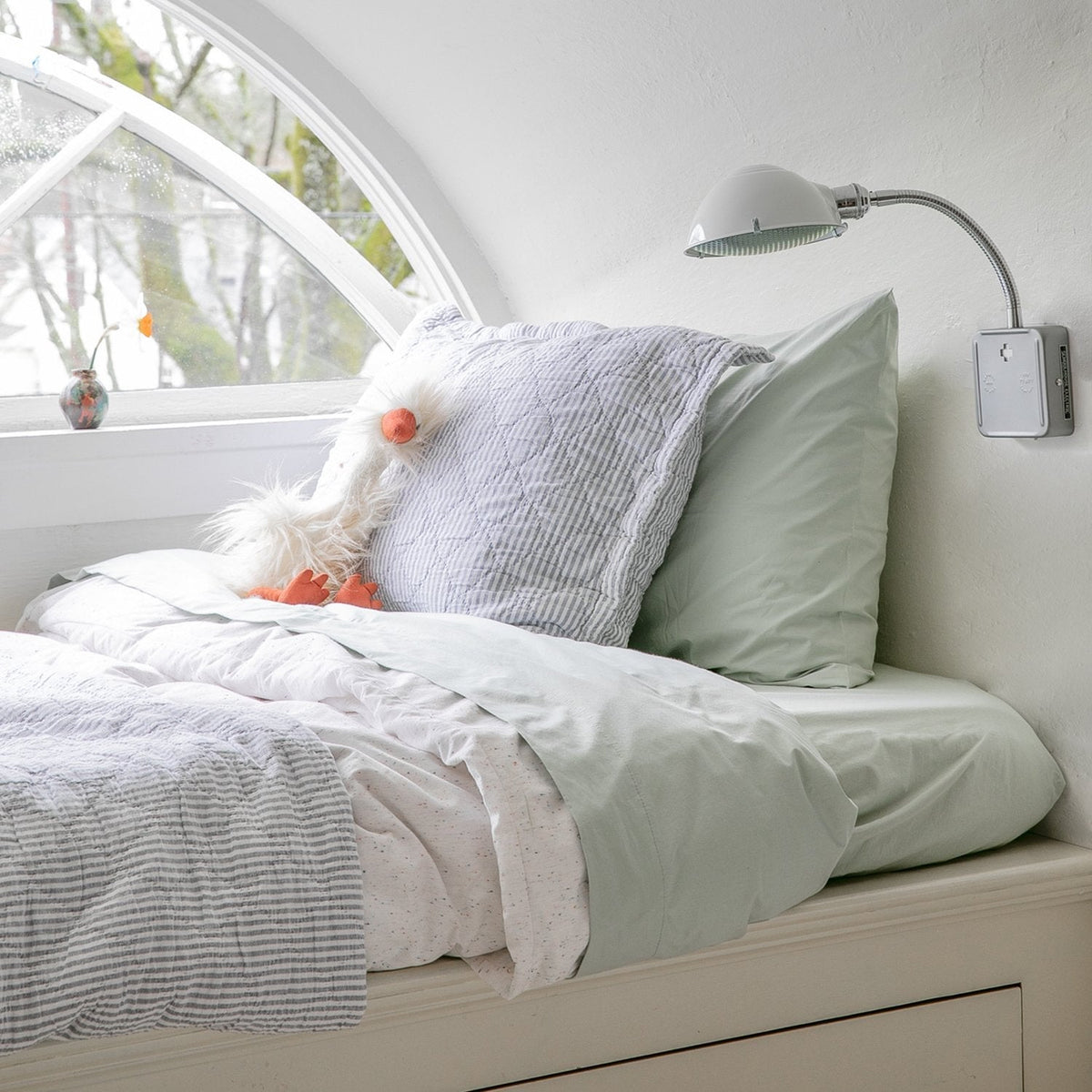 Diamond Ticking Sham