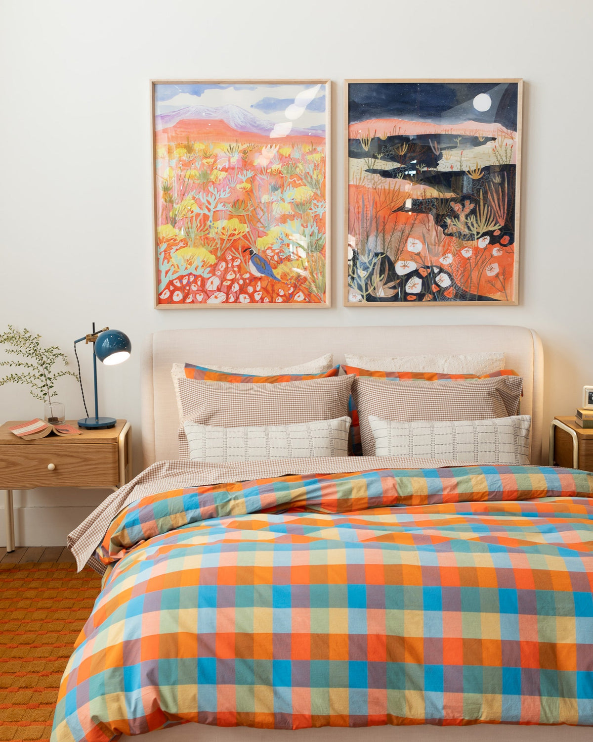 Woven Plaid Duvet