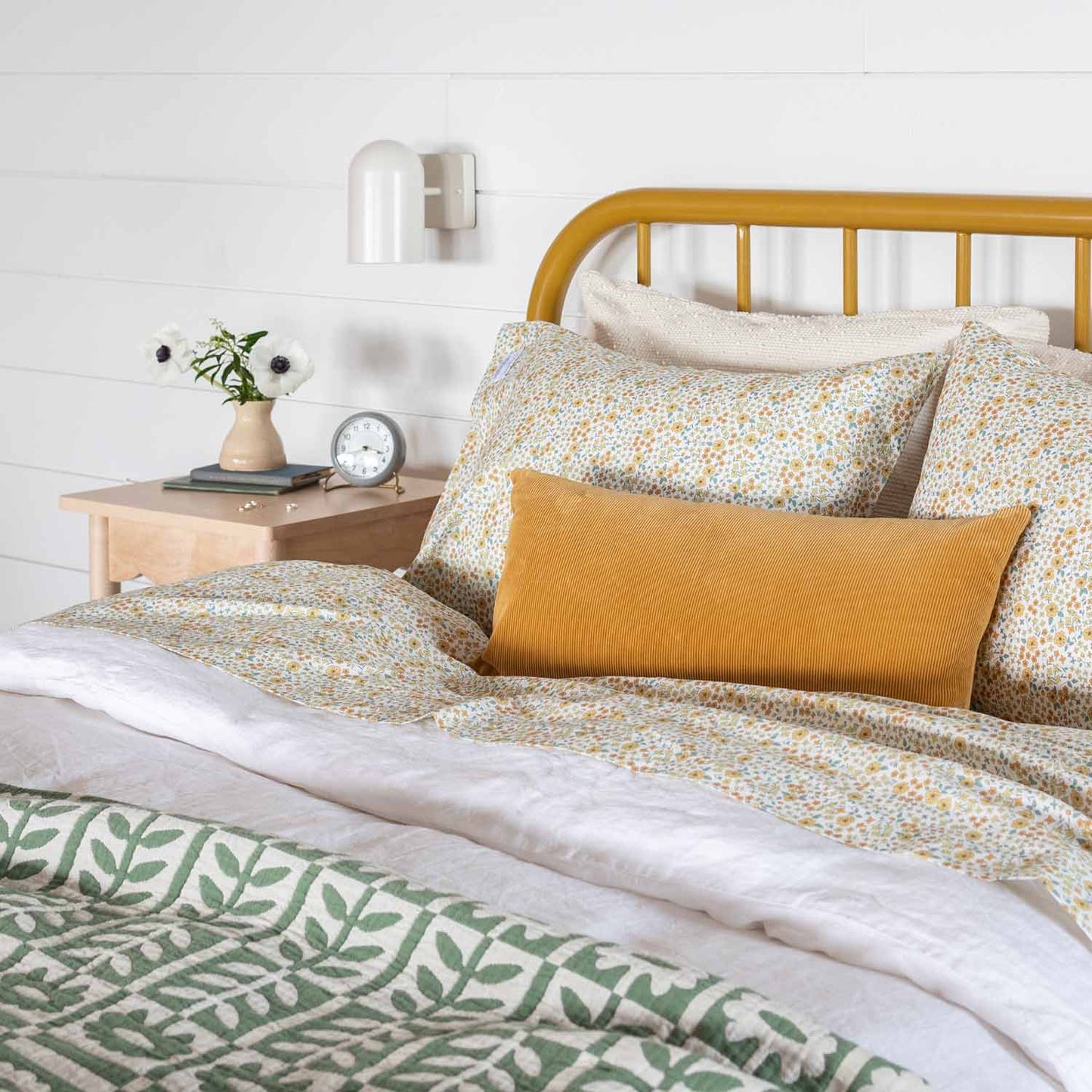 Wallowa Floral Percale Pillow Case, Set of 2