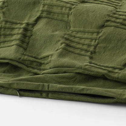 Woven Tally Duvet Cover