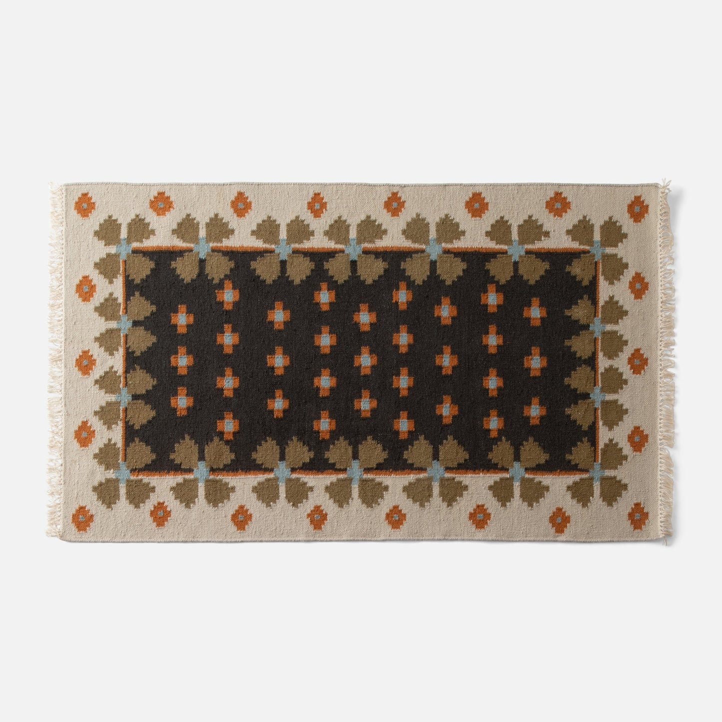 Flora Wool Flatweave Rug