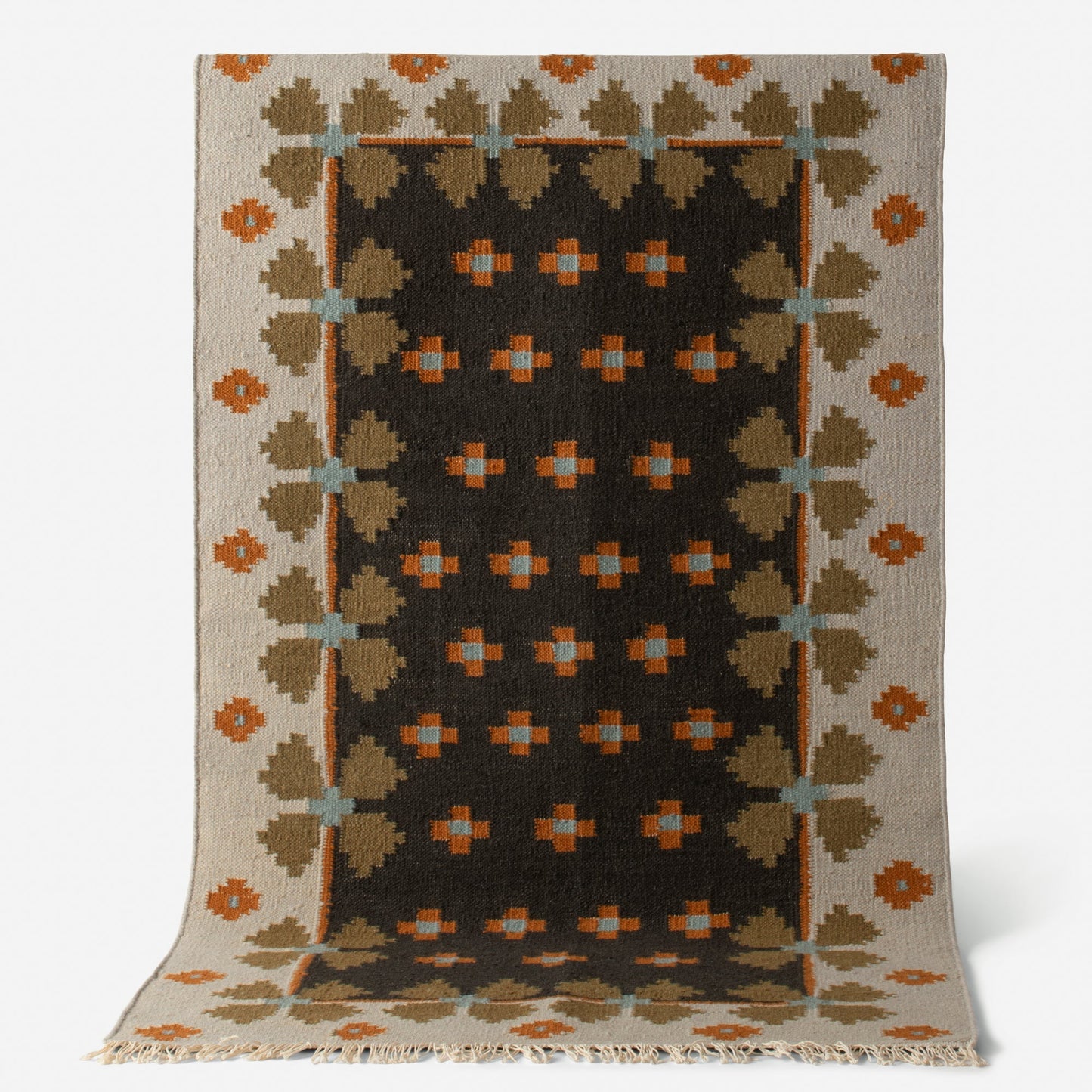 Flora Wool Flatweave Rug