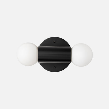 Cylinder Double Sconce
