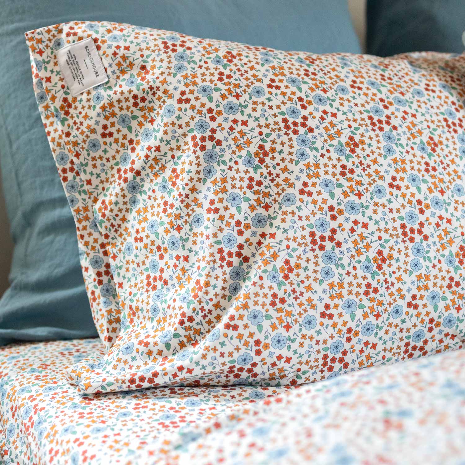 Wallowa Floral Pillow Case Set::Wallowa - Primary::Hover