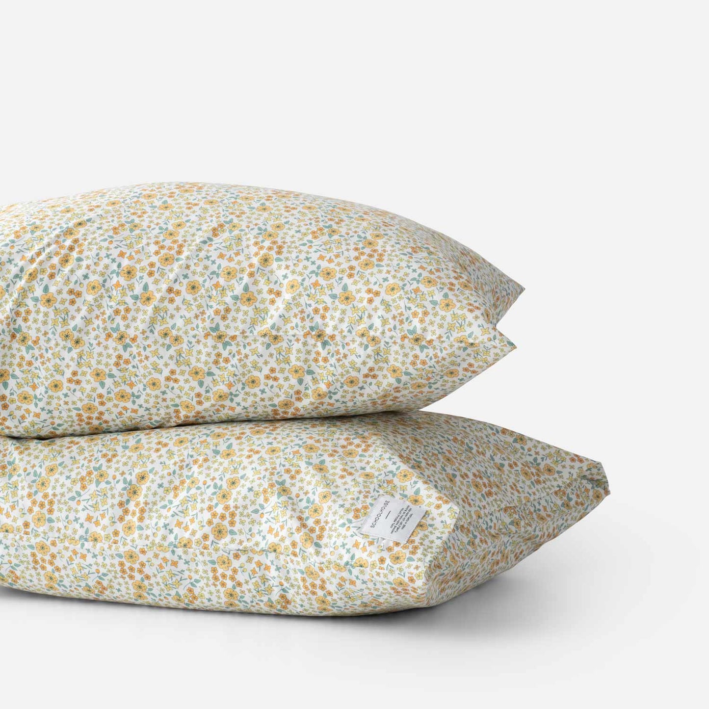 Wallowa Floral Percale Pillow Case, Set of 2