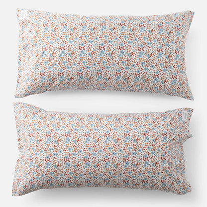 Wallowa Floral Percale Pillow Case, Set of 2