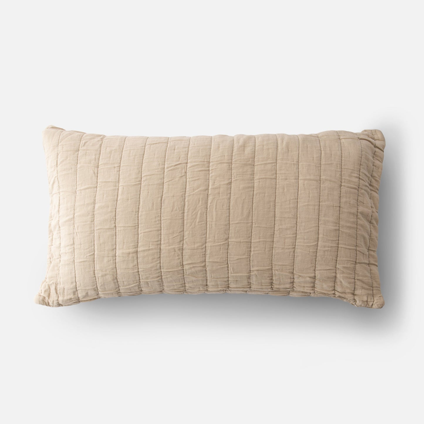 Channeled Cotton Sham