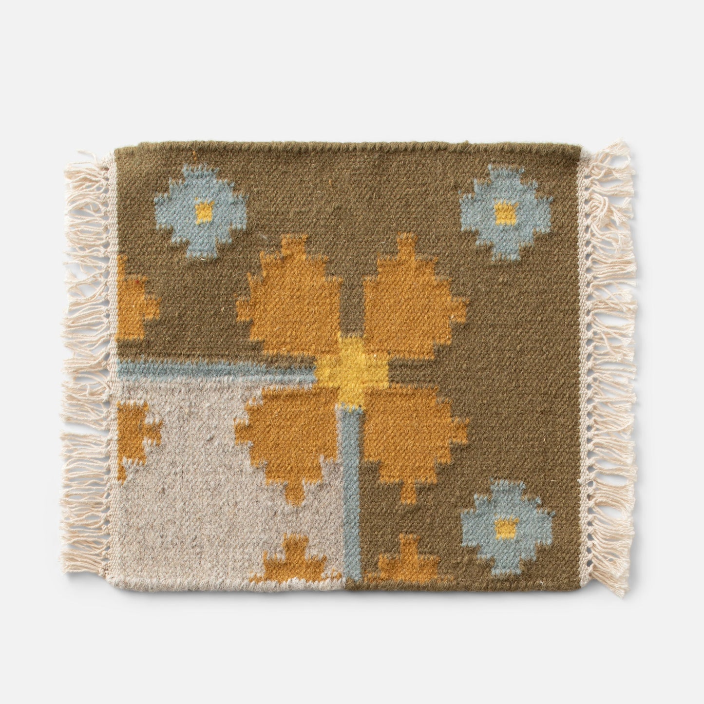 Flora Wool Flatweave Rug