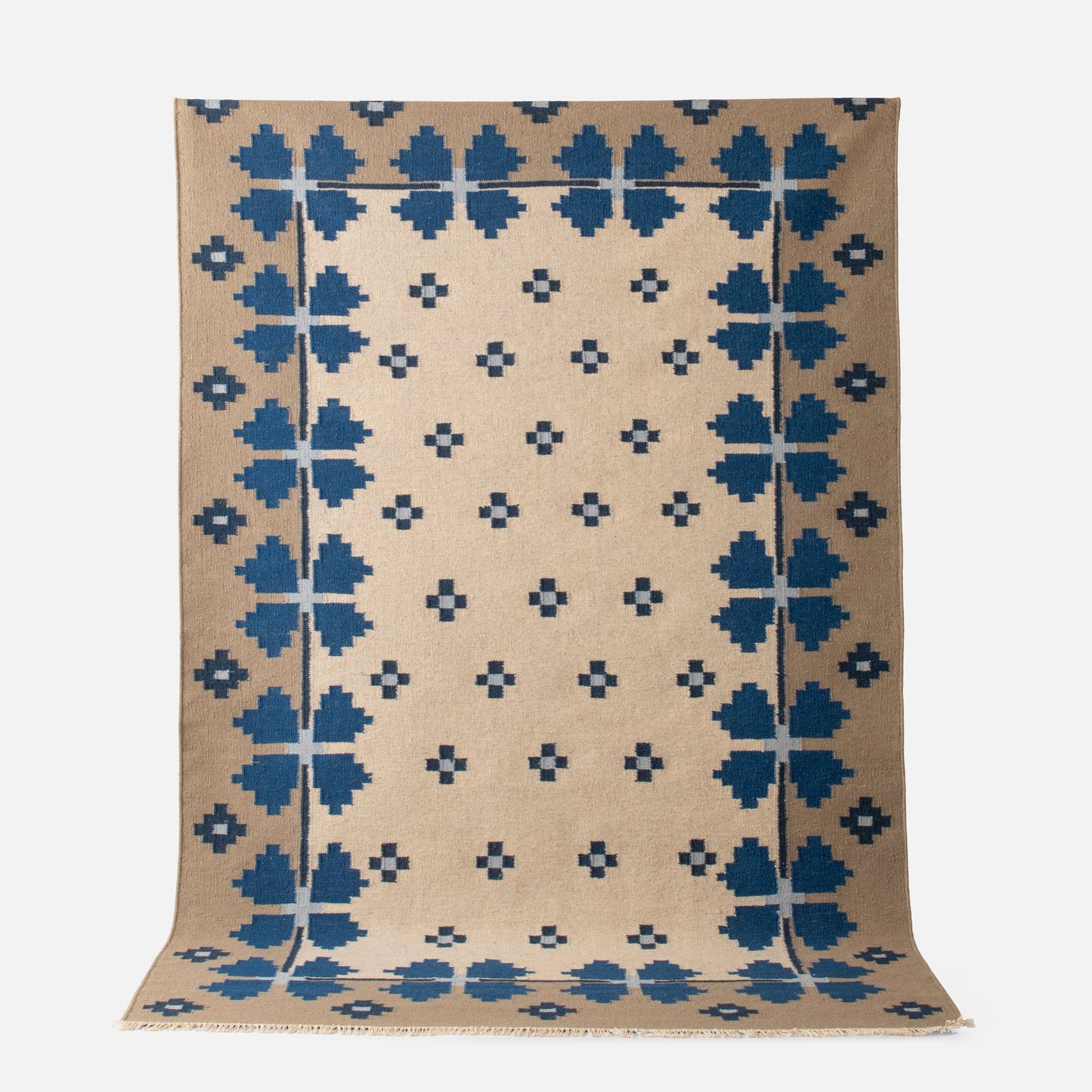 Flora Wool Flatweave Rug