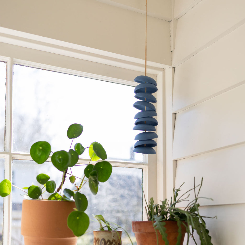 Porcelain Wind Chimes in Natural by Schoolhouse